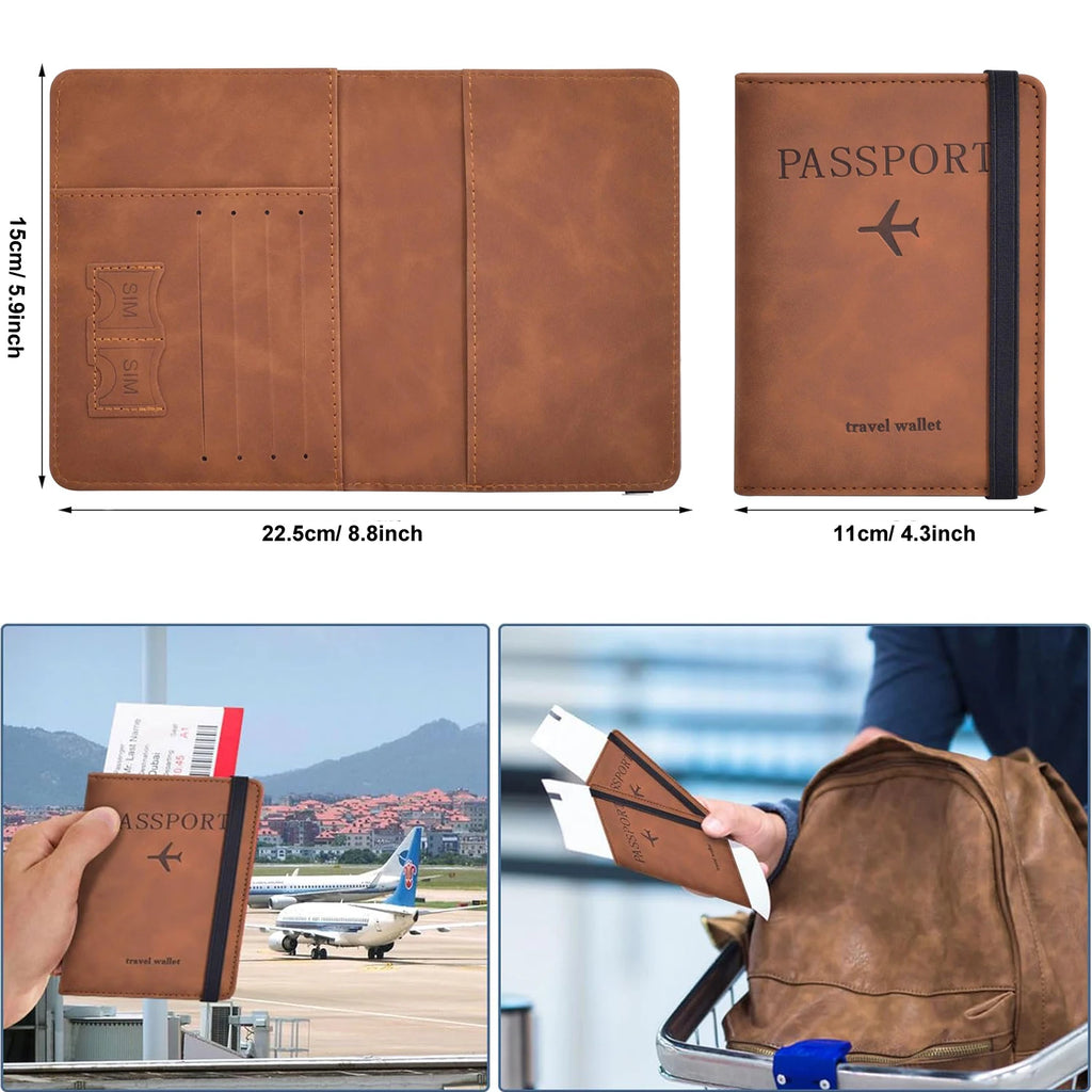 AtlasWize Departure Passport Wallet