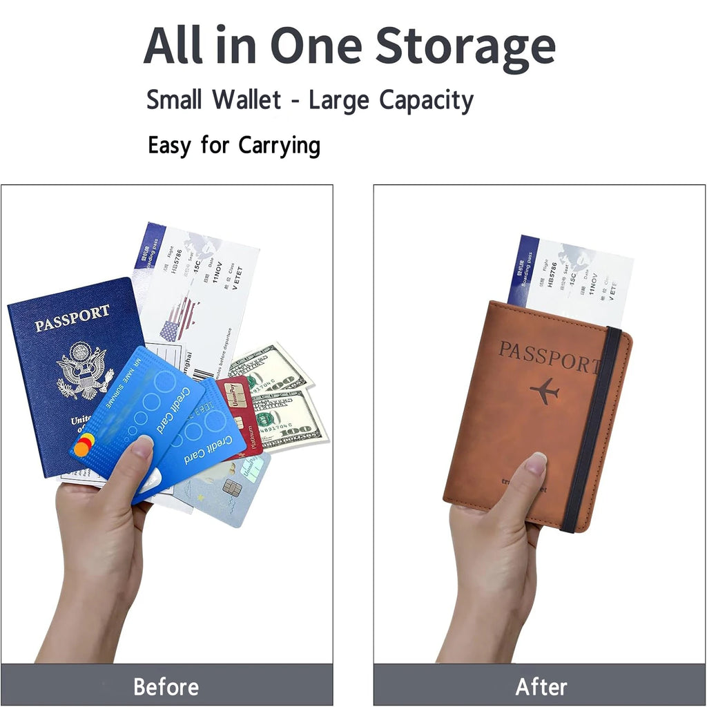 AtlasWize Departure Passport Wallet